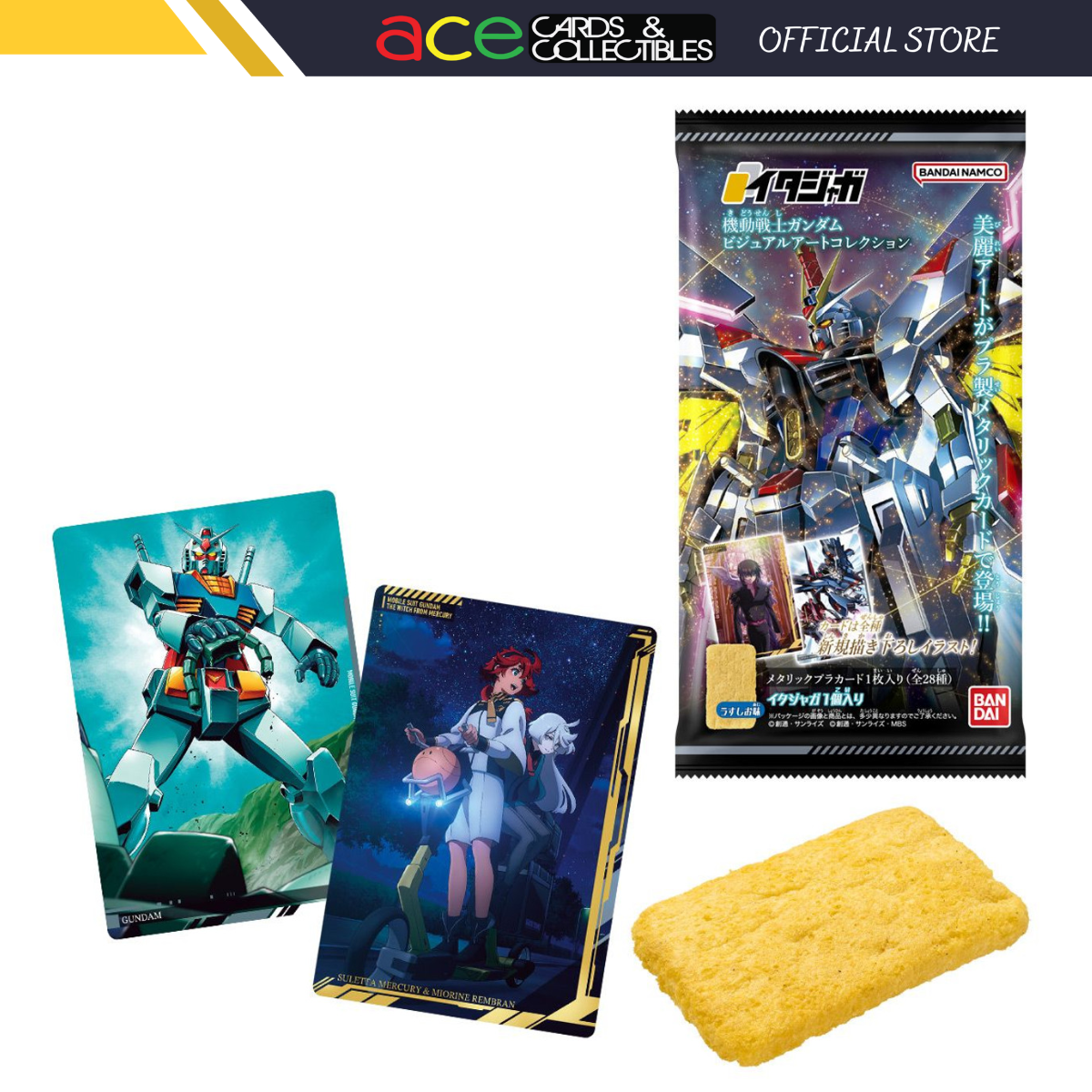 Itajaga Mobile Suit Gundam Visual Art Collection-Single Pack (Random)-Bandai-Ace Cards &amp; Collectibles