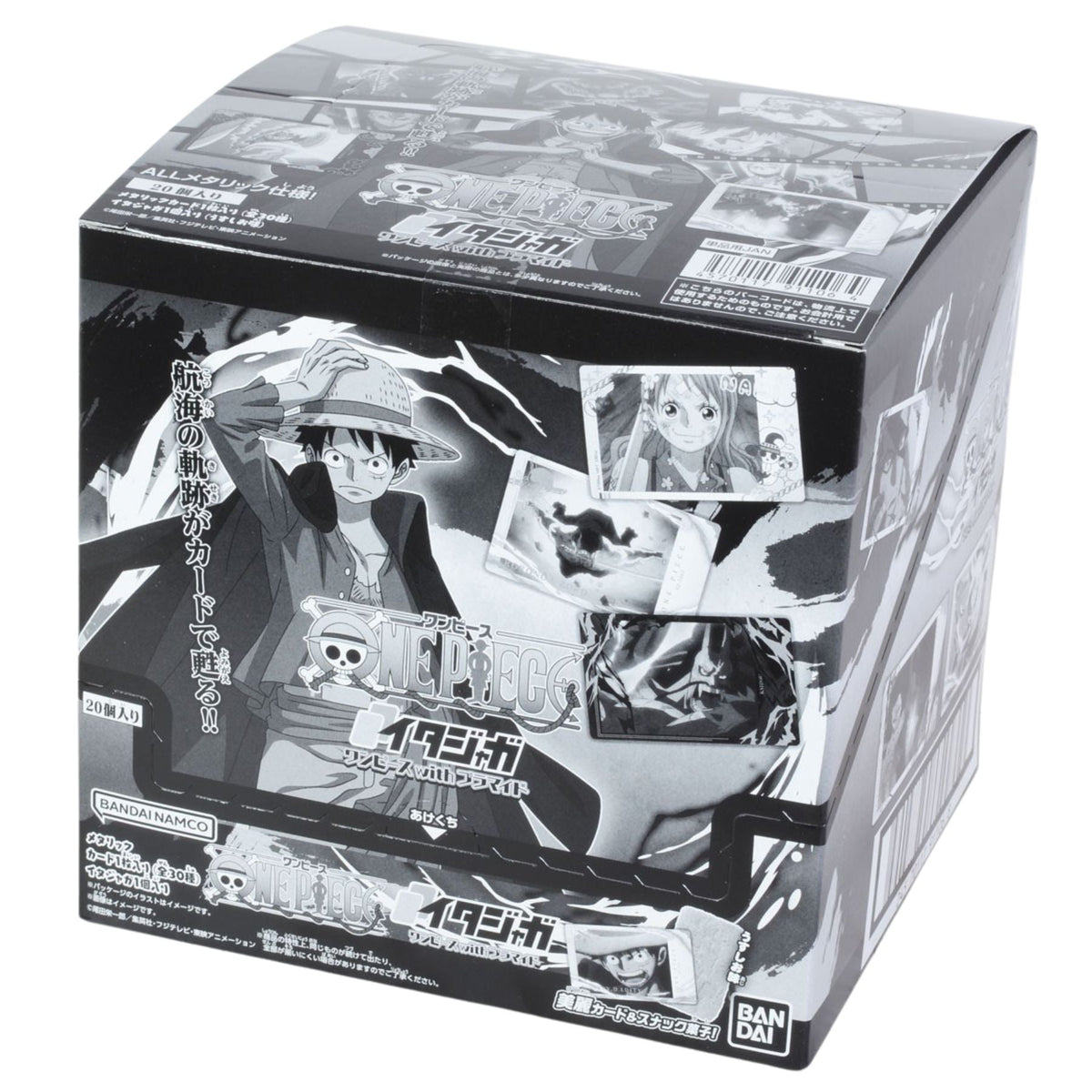 Itajaga One Piece with Pulamide Wafer-Whole Box (20packs)-Bandai-Ace Cards &amp; Collectibles
