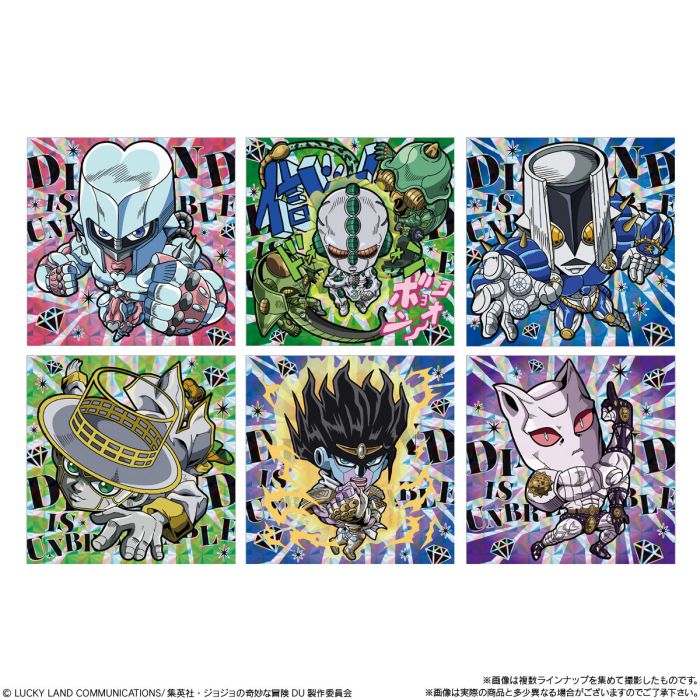 Jojo&#39;s Bizarre Adventure Deformer Seal Wafers Diamond Is Unbreakable Act 1-Single Pack (Random)-Bandai-Ace Cards &amp; Collectibles