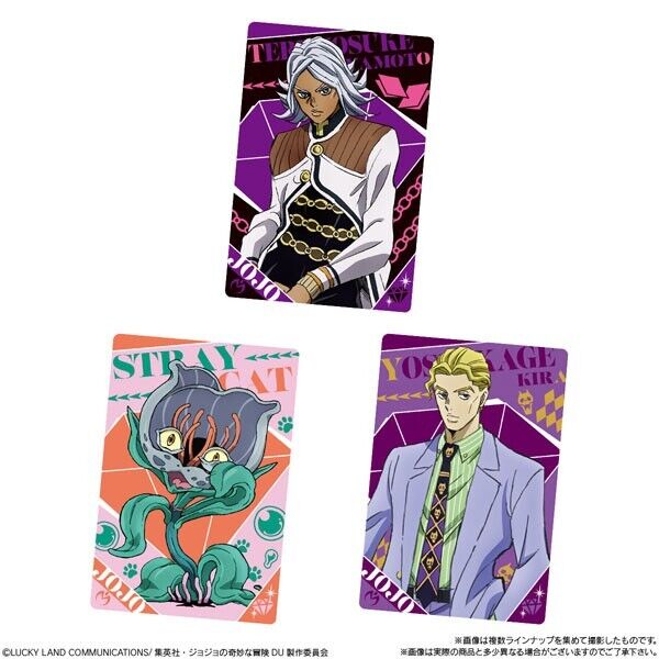 Jojo&#39;s Bizarre Adventure &quot;The Diamond Is Unbreakable&quot; Wafer-Single Pack (Random)-Bandai-Ace Cards &amp; Collectibles