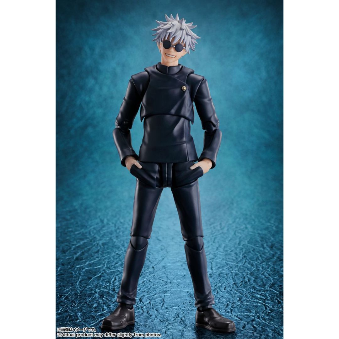 Jujutsu Kaisen Technical High School S.H.Figuarts "Saturo Gojo"-Bandai-Ace Cards & Collectibles