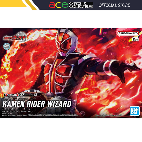 Kamen Rider Figure Rise Standard Wizard Flame Style-Bandai-Ace Cards & Collectibles