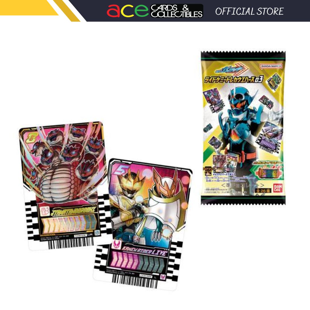 Kamen Rider Gotchard Rider Chemy Card Wafer Vol.03-Single Pack (Random)-Bandai-Ace Cards & Collectibles