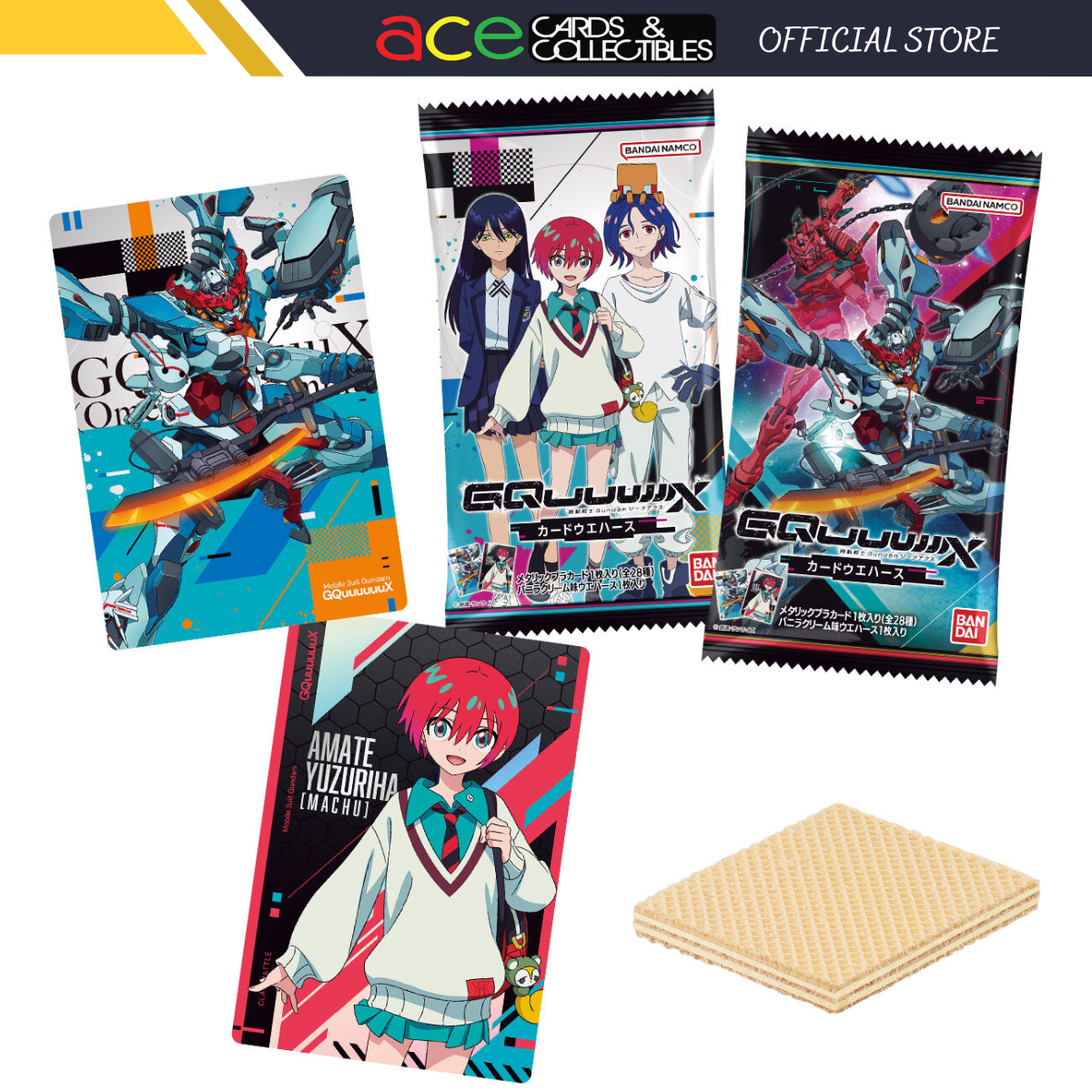 MOBILE SUIT GUNDAM GQuuuuuuX CARD WAFER-Single Pack (Random)-Bandai-Ace Cards & Collectibles