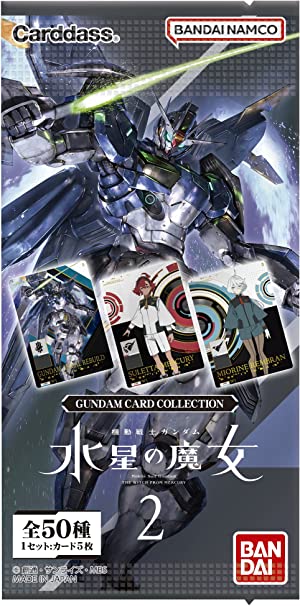 Mobile Suit Gundam: The Witch from Mercury Vol.2 Card Collection-Single Pack (Random)-Bandai-Ace Cards & Collectibles