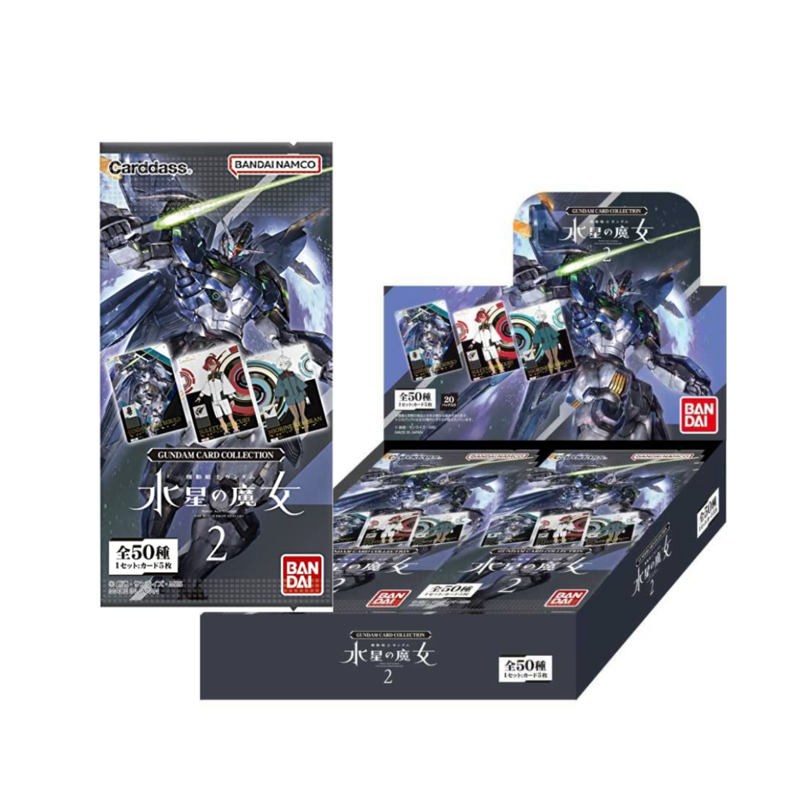 Mobile Suit Gundam: The Witch from Mercury Vol.2 Card Collection-Single Pack (Random)-Bandai-Ace Cards & Collectibles