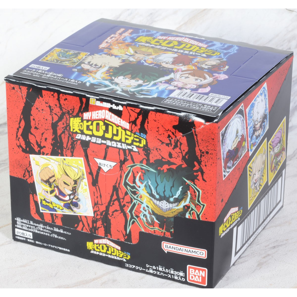 My Hero Academia Ultra Deforme Seal Wafers Vol. 2-Whole Box (20packs)-Bandai-Ace Cards &amp; Collectibles