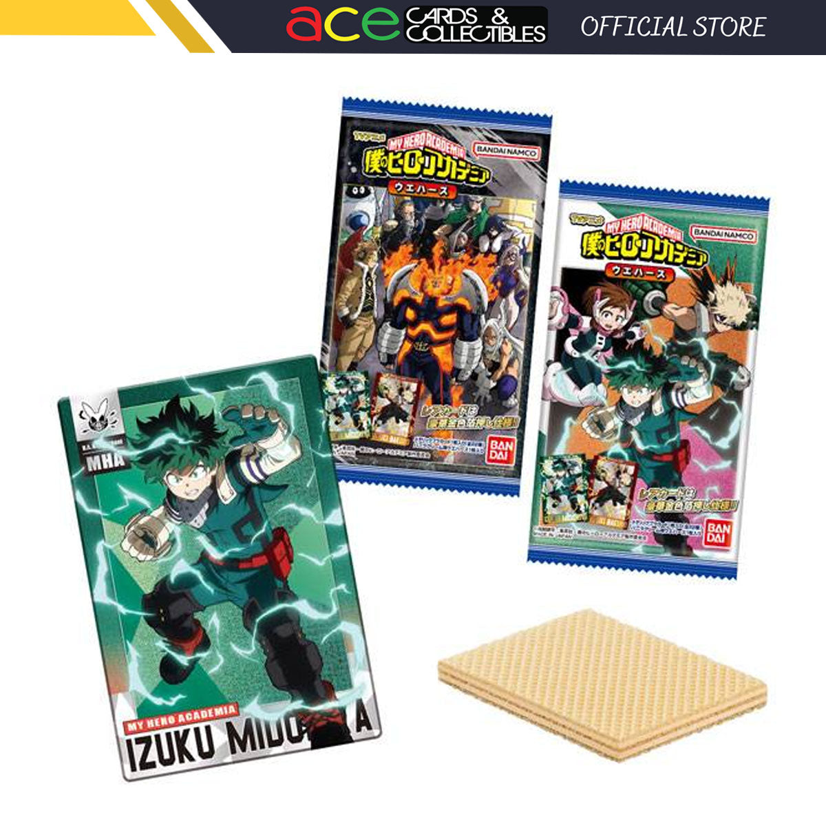 My Hero Academia Wafer-Single Pack (Random)-Bandai-Ace Cards & Collectibles
