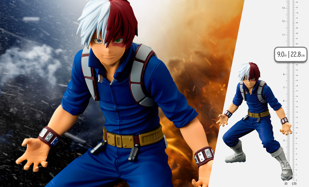 My Hero Academia World Figure Colosseum SMSP "Shoto Todoroki" (The Anime)-Bandai-Ace Cards & Collectibles