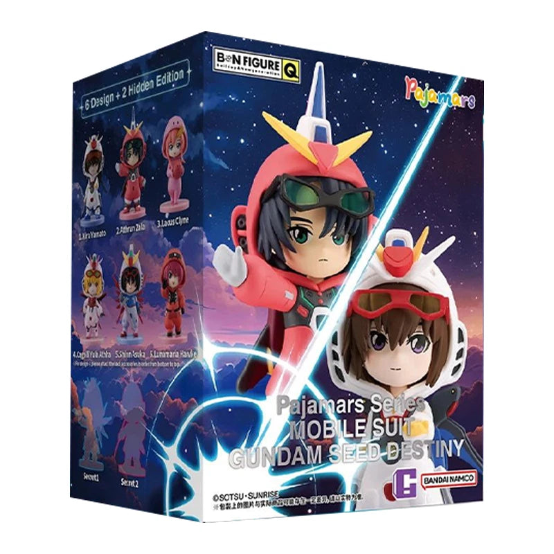 BN Figure Q x Mobile Suit Gundam Seed Destiny Pajamas Series-Single Box (Random)-Bandai Namco-Ace Cards & Collectibles