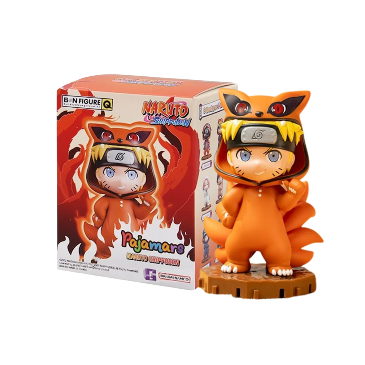 BN Figure Q x Naruto Shippuden Pajamars Series-Single Box (Random)-Bandai Namco-Ace Cards & Collectibles