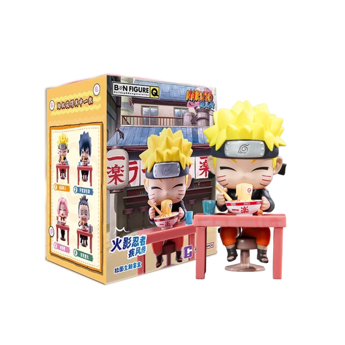 BN Figure Q x Naruto Shippuden Ramen Ver-Single Box (Random)-Bandai Namco-Ace Cards & Collectibles