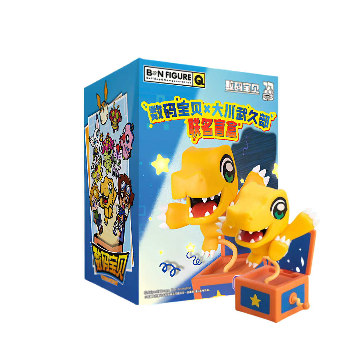 Bandai Namco x BN Figure Q Digimon X BKUB Series-Single Box (Random)-Bandai Namco-Ace Cards & Collectibles