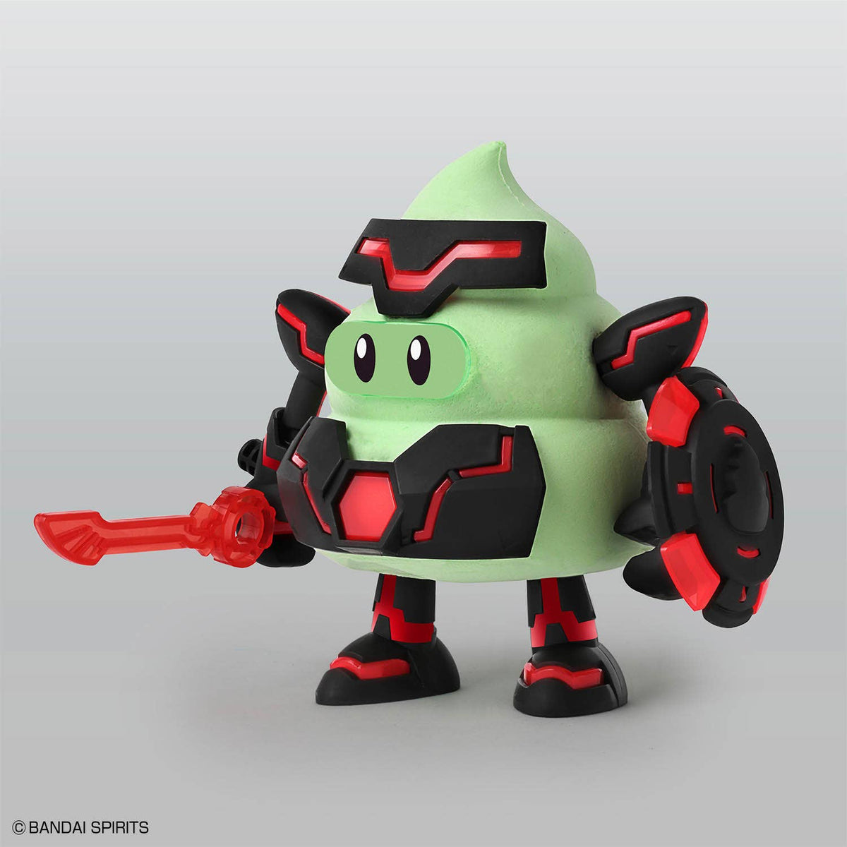 Clay Model Kit "Fighter Unko/ Idol Unchi/ Cyber Warrior Unko/ Tyrannosaurus & Lion"-Fighter Unko-Bandai Namco-Ace Cards & Collectibles