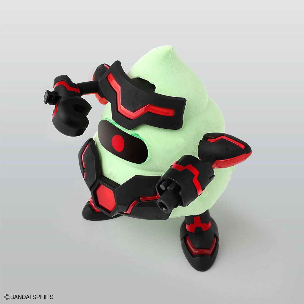 Clay Model Kit "Fighter Unko/ Idol Unchi/ Cyber Warrior Unko/ Tyrannosaurus & Lion"-Fighter Unko-Bandai Namco-Ace Cards & Collectibles