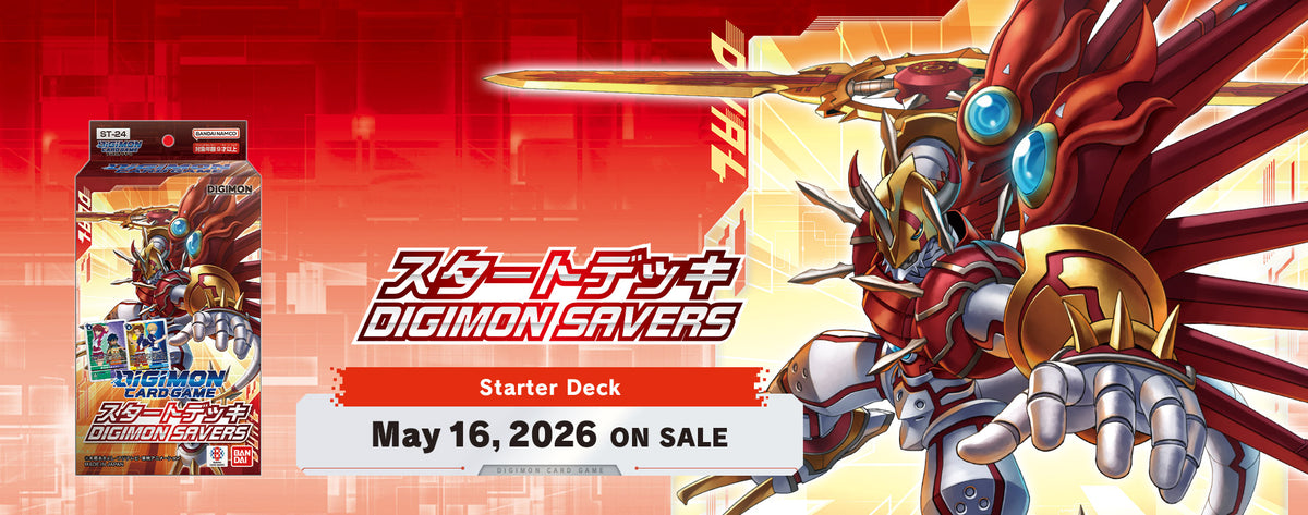 Digimon Card Game Starter Deck Game DIGIMON SAVERS [ST-24] (Japanese)-Bandai Namco-Ace Cards & Collectibles