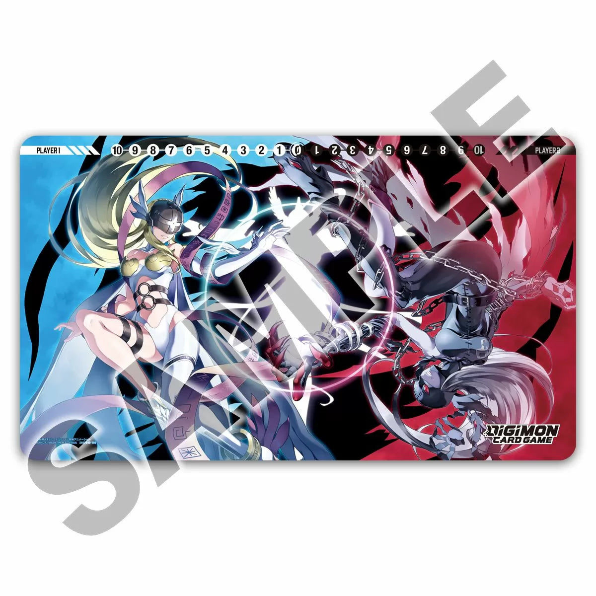 Digimon Card Game Tamer Goods Set &quot;Angewomon &amp; LadyDevimon&quot; (PB-14)-Bandai Namco-Ace Cards &amp; Collectibles