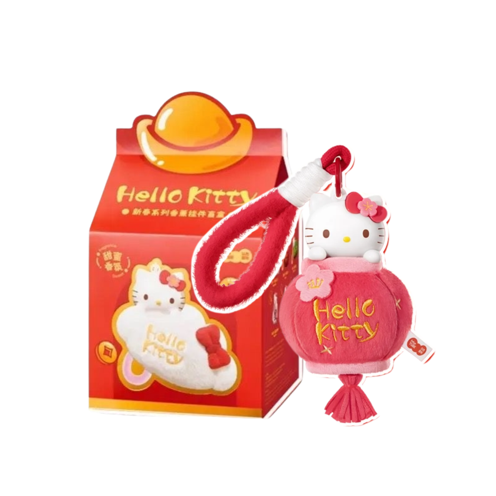 Hello Kitty Chinese New Year Scented Hanging Ornament Blind Box-Single Box (Random)-Bandai Namco-Ace Cards & Collectibles