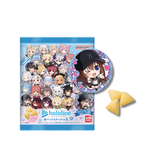 Hololive Production Can Badge Snack Vol 1-Single Box (Random)-Bandai Namco-Ace Cards & Collectibles