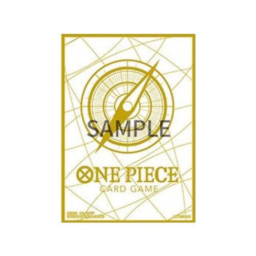 One Piece Official Limited Card Sleeve Standard Gold 70 Sleeves Japan NEW  DHL