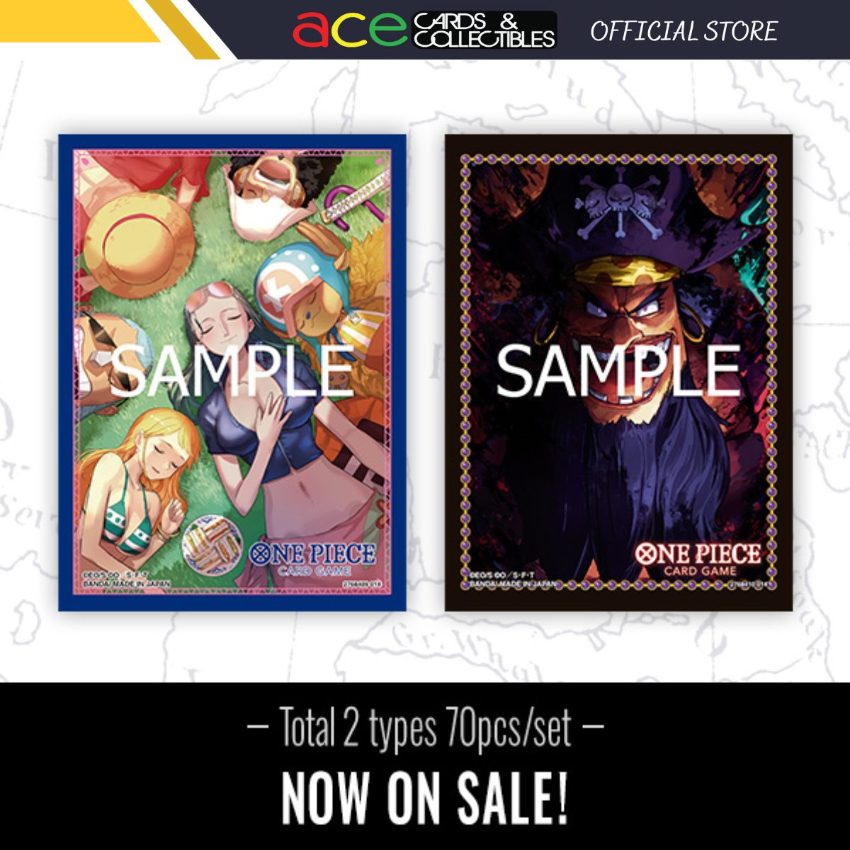 One Piece Card Game Official Card Sleeve Authorized Retailers Edition Vol.3-Nico Robin-Bandai Namco-Ace Cards & Collectibles