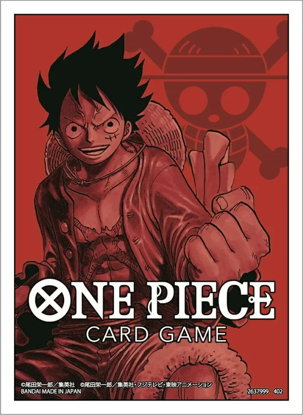 One Piece Card Game Official Card Sleeve Vol.1-Monkey D. Luffy-Bandai Namco-Ace Cards &amp; Collectibles
