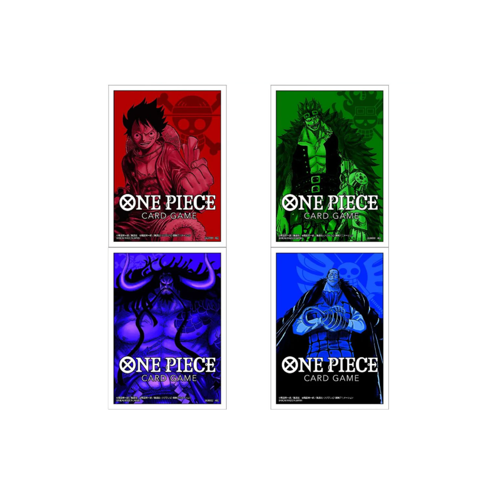 One Piece Card Game Official Card Sleeve Vol.1-Monkey D. Luffy-Bandai Namco-Ace Cards & Collectibles