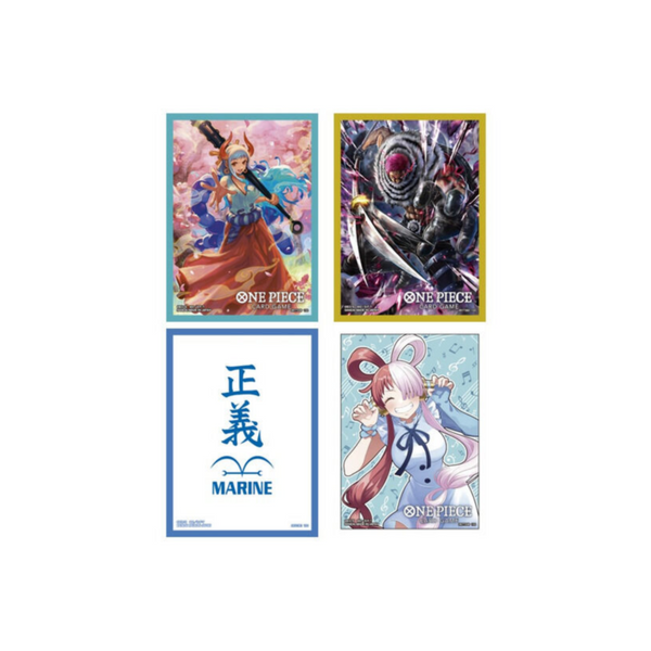 One Piece Card Game Official Card Sleeve Vol.3-Navy-Bandai Namco-Ace Cards & Collectibles