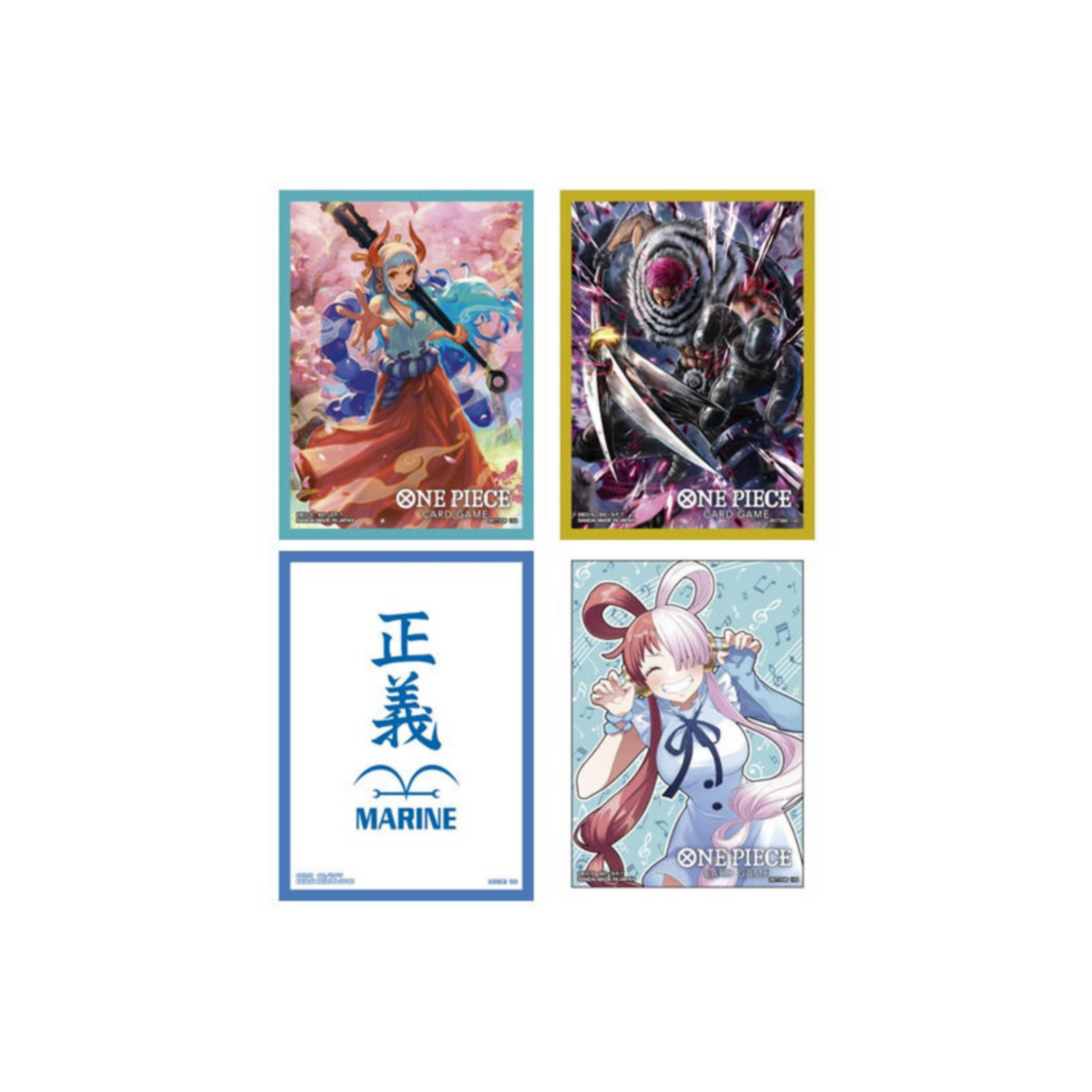 One Piece Card Game Official Card Sleeve Vol.3-Navy-Bandai Namco-Ace Cards & Collectibles