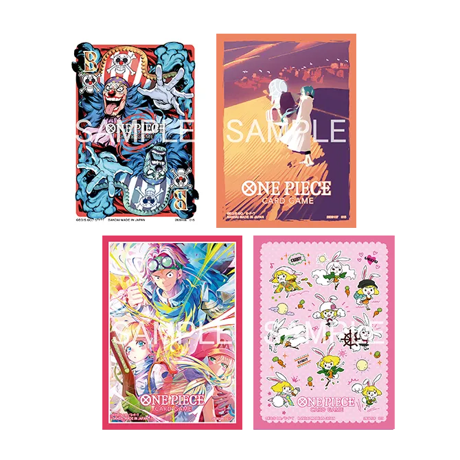 One Piece Card Game Official Card Sleeve Vol.5-Buggy-Bandai Namco-Ace Cards & Collectibles