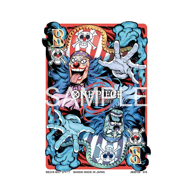 One Piece Card Game Official Card Sleeve Vol.5-Buggy-Bandai Namco-Ace Cards & Collectibles