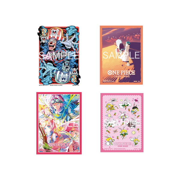 One Piece Card Game Official Card Sleeve Vol.5-Buggy-Bandai Namco-Ace Cards & Collectibles