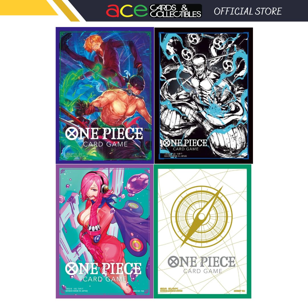 One Piece Card Game Official Card Sleeve Vol.5-Enel-Bandai Namco-Ace Cards &amp; Collectibles