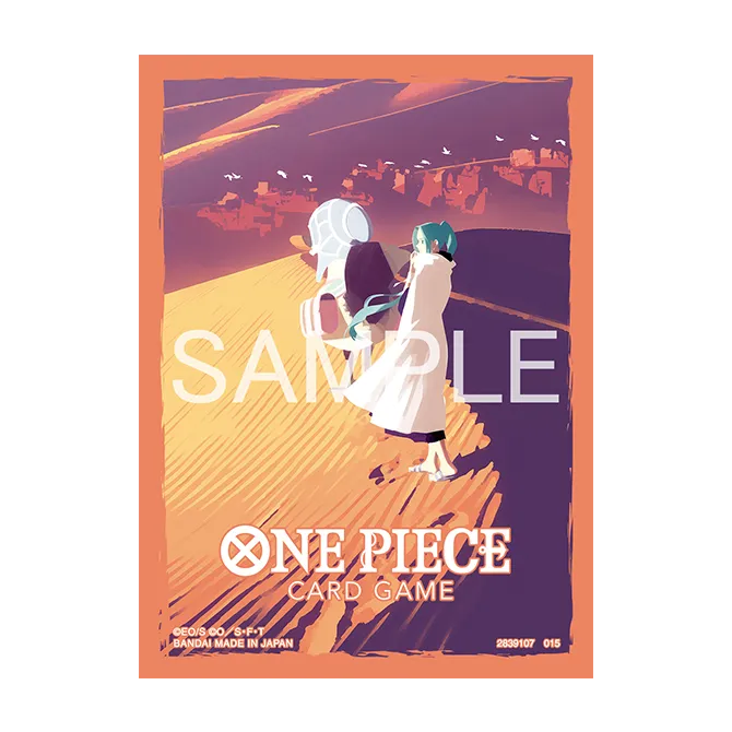 One Piece Card Game Official Card Sleeve Vol.5-Nefeltari Vivi-Bandai Namco-Ace Cards & Collectibles