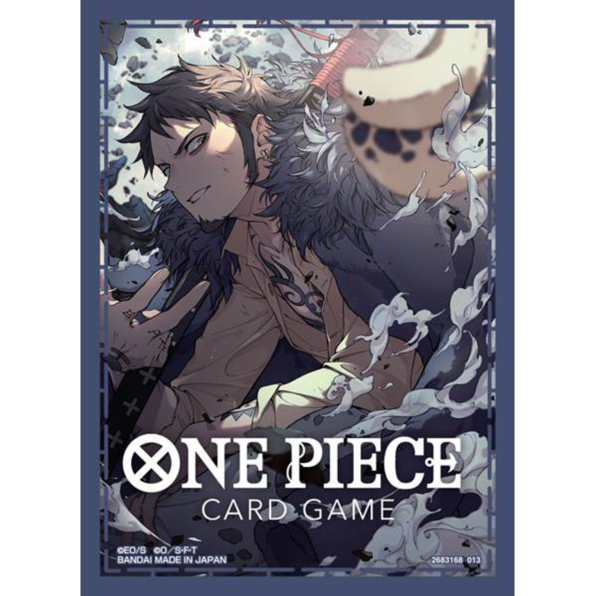 One Piece Card Game Official Card Sleeves 6-Trafalgar Law-Bandai Namco-Ace Cards &amp; Collectibles