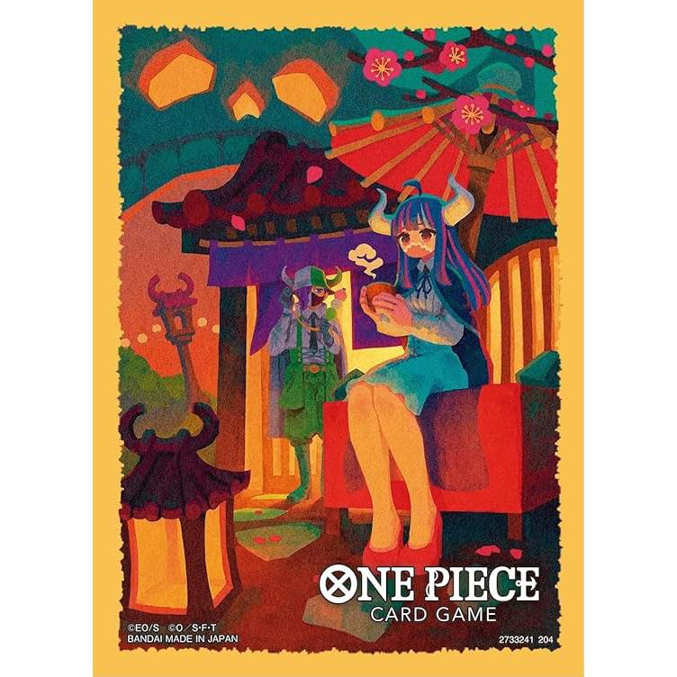 One Piece Card Game Official Card Sleeves 7-Yamato-Bandai Namco-Ace Cards &amp; Collectibles