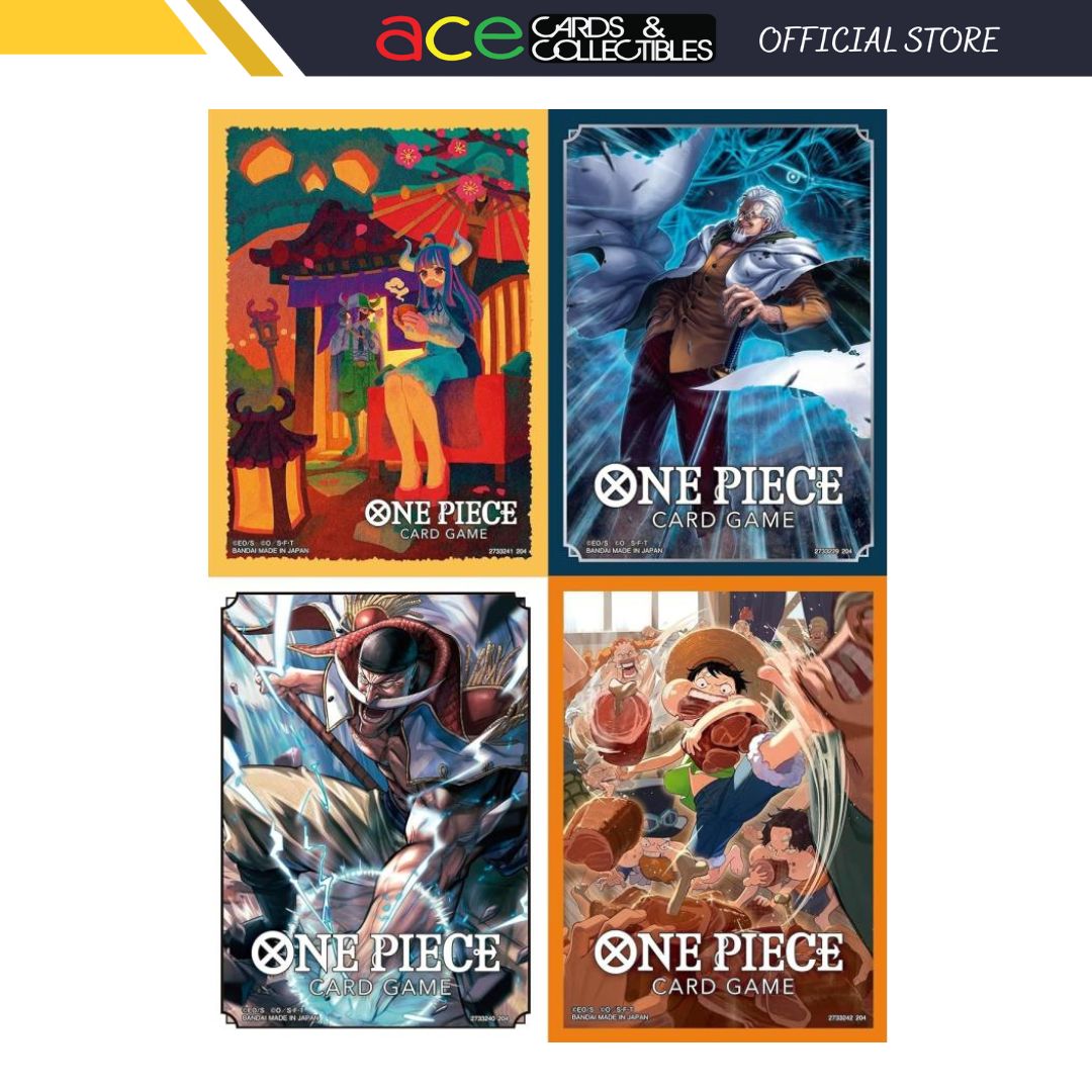 One Piece Card Game Official Card Sleeves 7-Yamato-Bandai Namco-Ace Cards &amp; Collectibles
