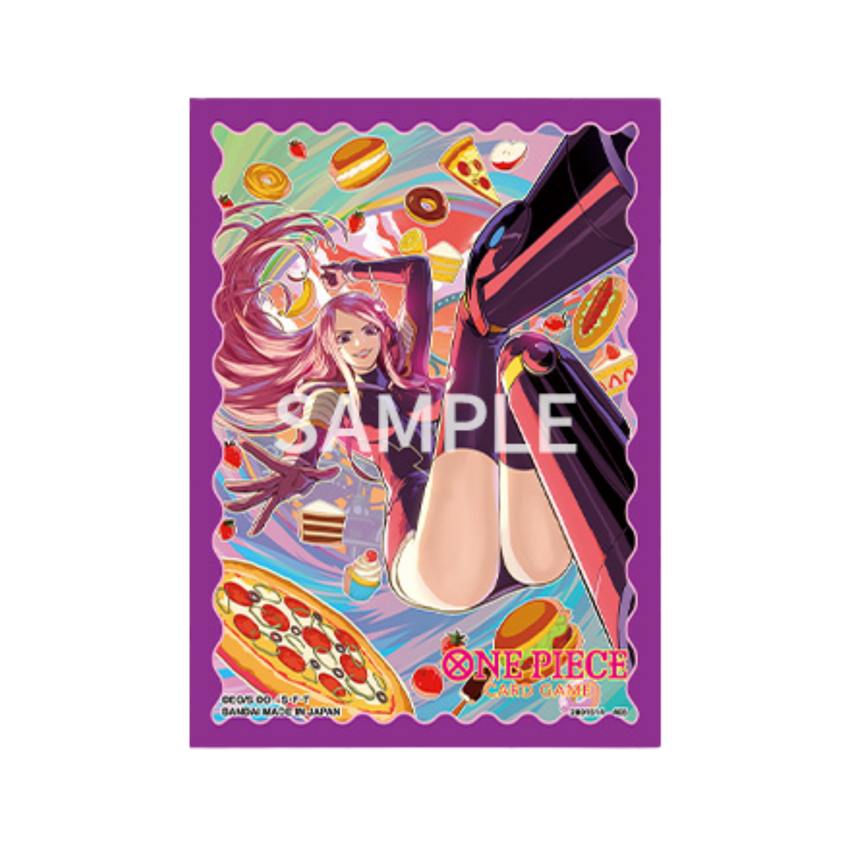 One Piece Card Game Official Card Sleeves Authorized Retailers Edition (Vol.5)-Jewelry Bonney-Bandai Namco-Ace Cards & Collectibles