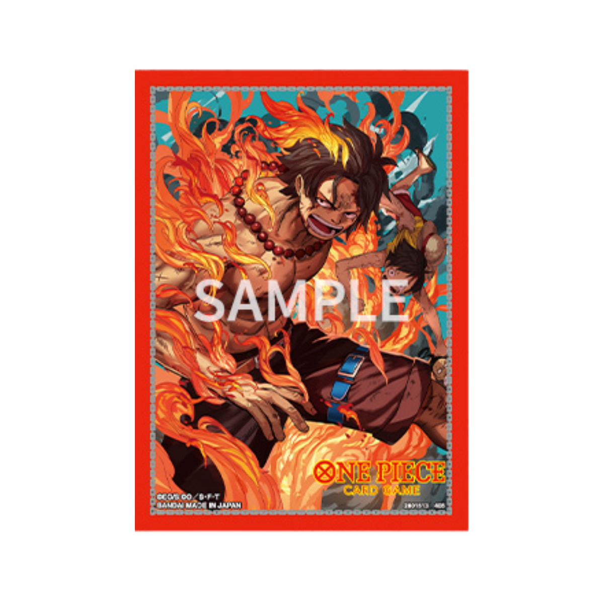 One Piece Card Game Official Card Sleeves Authorized Retailers Edition (Vol.5)-Portgas.D.Ace-Bandai Namco-Ace Cards & Collectibles