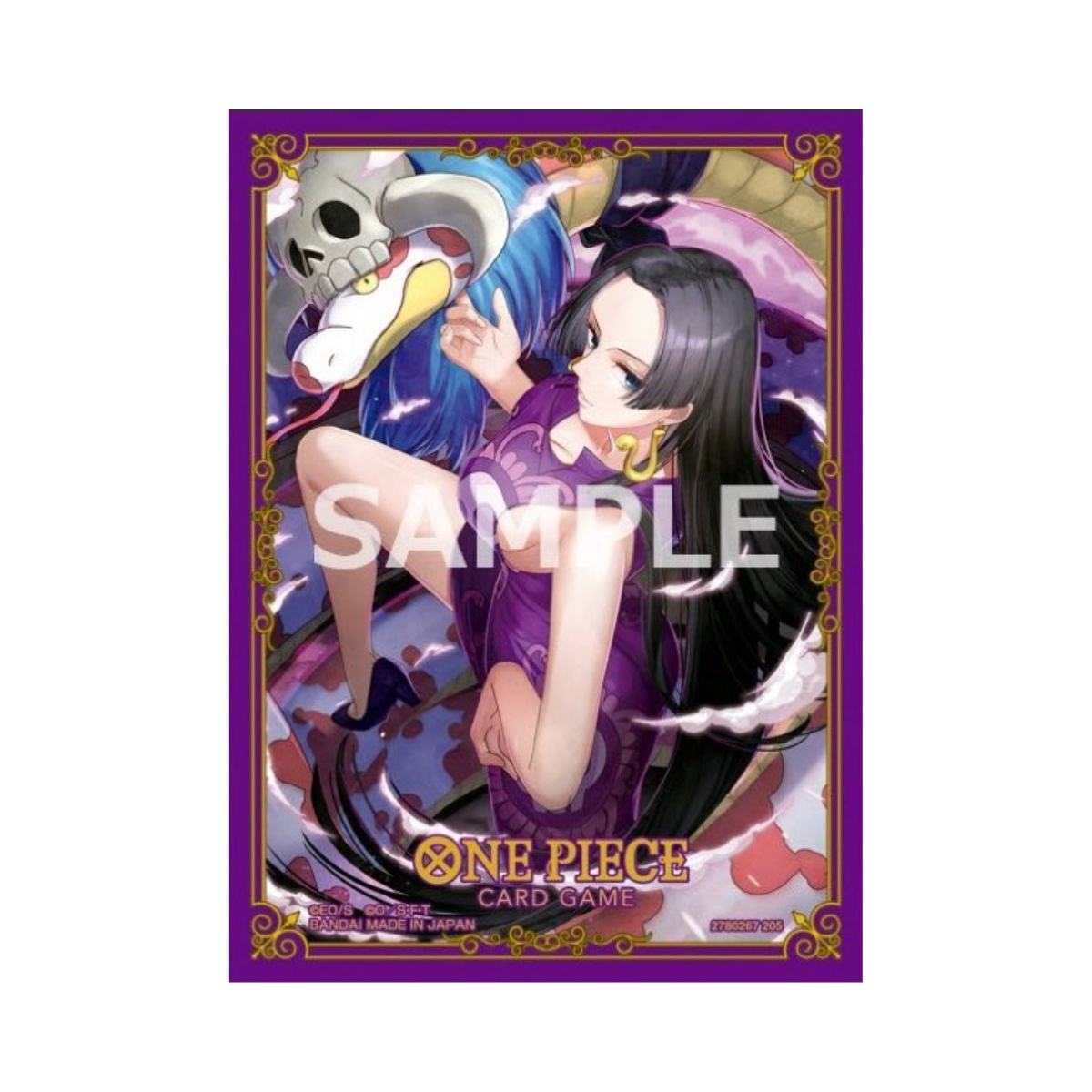 One Piece Card Game Official Card Sleeves Vol. 11-Boa Hancock-Bandai Namco-Ace Cards & Collectibles