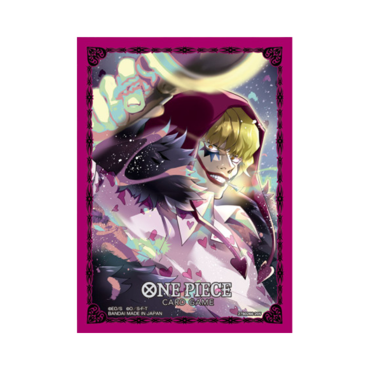One Piece Card Game Official Card Sleeves Vol. 11-Donquixote Rosinante-Bandai Namco-Ace Cards & Collectibles