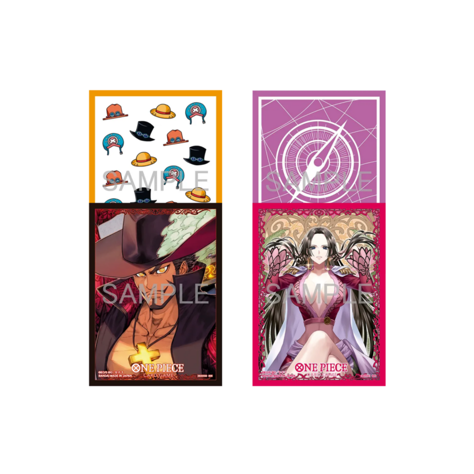 One Piece Card Game Official Card Sleeves Vol. 13-Dracule Mihawk-Bandai Namco-Ace Cards & Collectibles