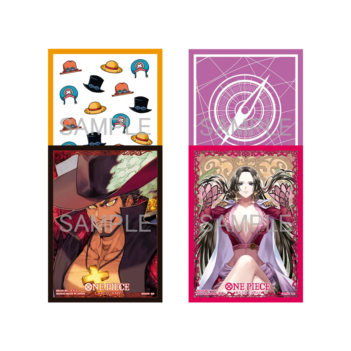 One Piece Card Game Official Card Sleeves Vol. 13-Dracule Mihawk-Bandai Namco-Ace Cards & Collectibles