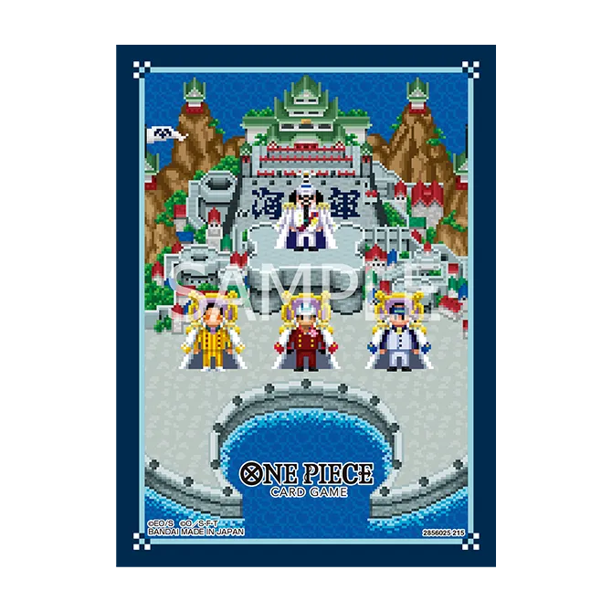 One Piece Card Game Official Card Sleeves Vol. 15-The Three Admirals-Bandai Namco-Ace Cards & Collectibles