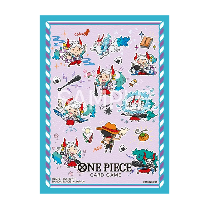 One Piece Card Game Official Card Sleeves Vol. 15-Yamato-Bandai Namco-Ace Cards & Collectibles