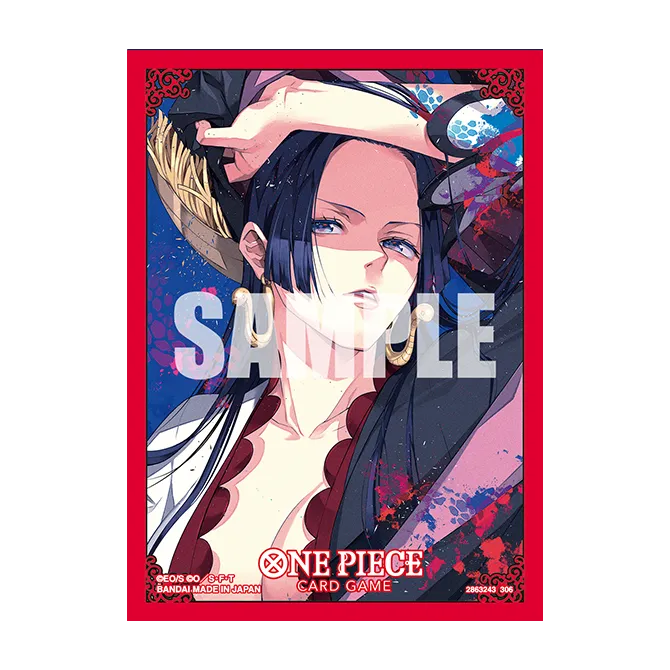 One Piece Card Game Official Card Sleeves Vol.16-Boa Hancock-Bandai Namco-Ace Cards & Collectibles