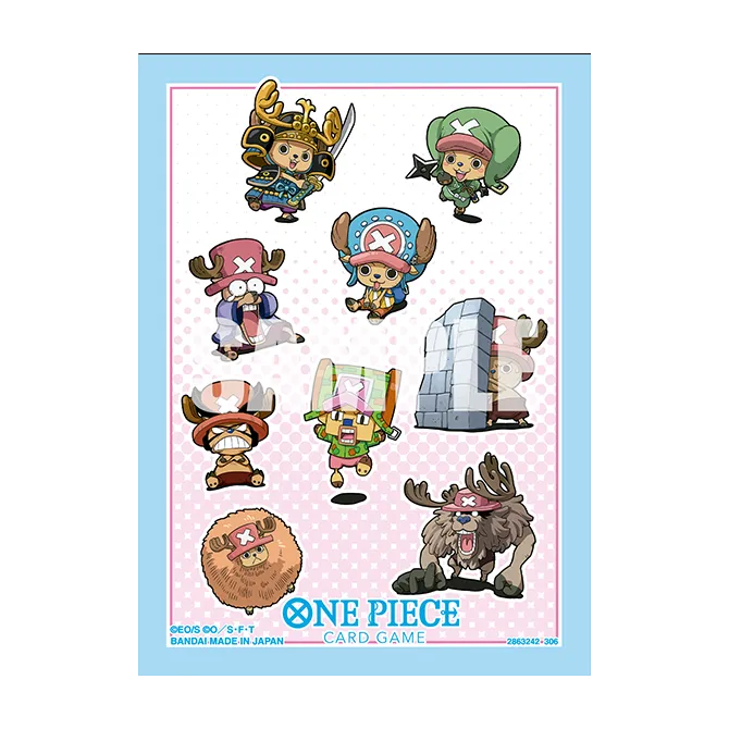 One Piece Card Game Official Card Sleeves Vol.16-Tony Tony.Chopper-Bandai Namco-Ace Cards & Collectibles