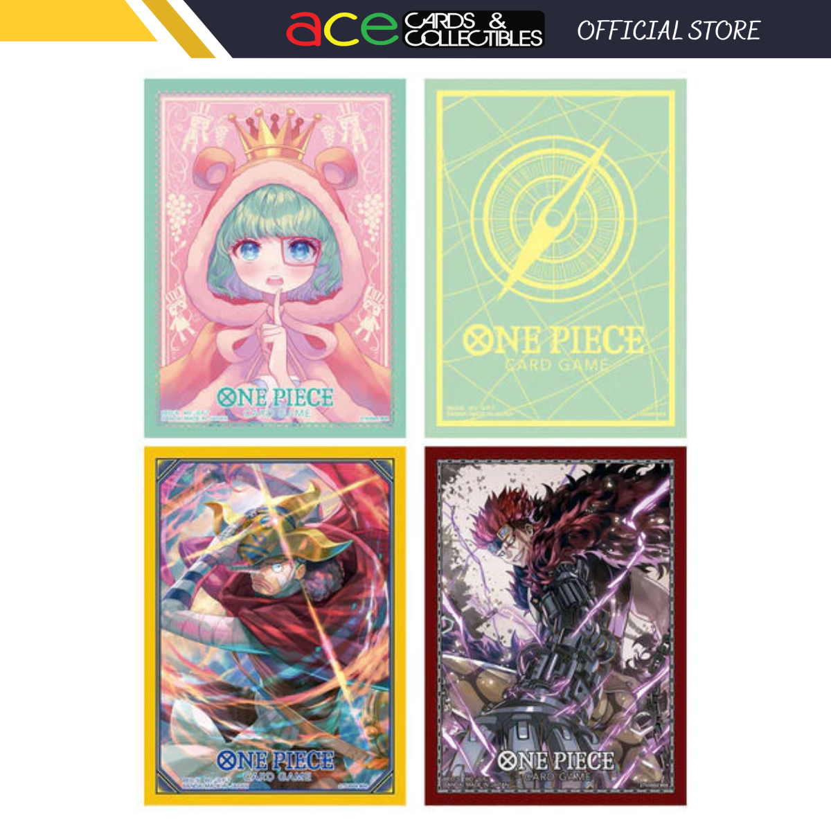 One Piece Card Game Official Deck Sleeves Vol.9-Sugar-Bandai Namco-Ace Cards & Collectibles
