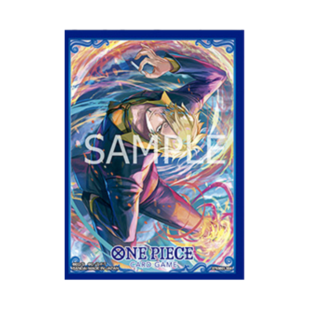 One Piece Card Game Official Limited Card Sleeve Vol.2-Sanji-Bandai Namco-Ace Cards &amp; Collectibles