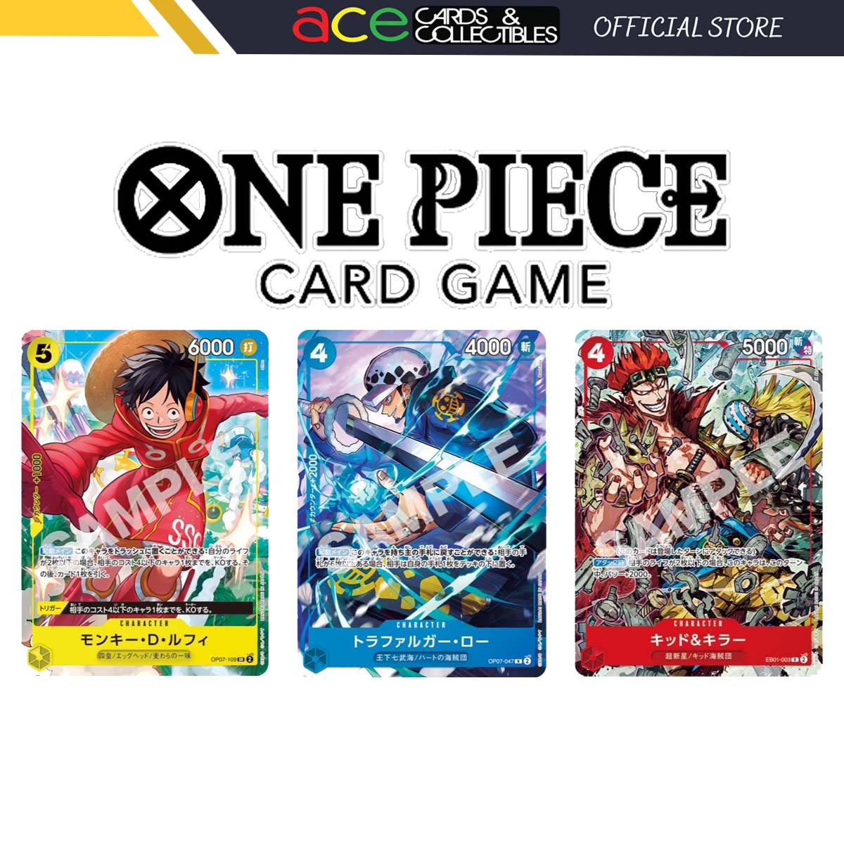 One Piece Card Game - The 3 Captains Pack Set 2024 (V-Jump Oct 2024 Special Pack)-Bandai Namco-Ace Cards &amp; Collectibles